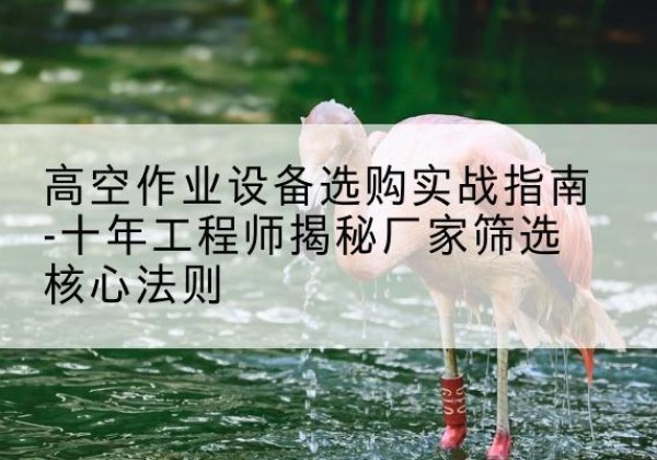 茂县剪叉式升降机厂家-高空作业设备选购实战指南-十年工程师揭秘厂家筛选核心法则